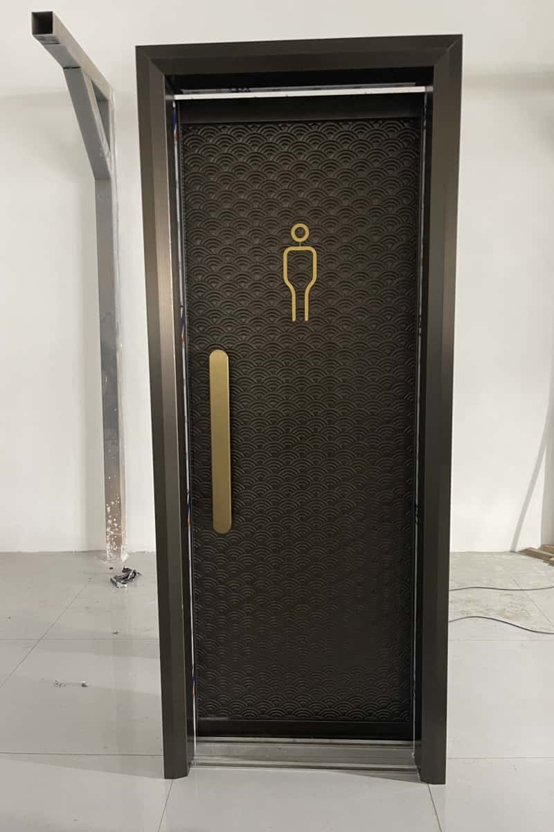 Stainless Steel  Restroom Door