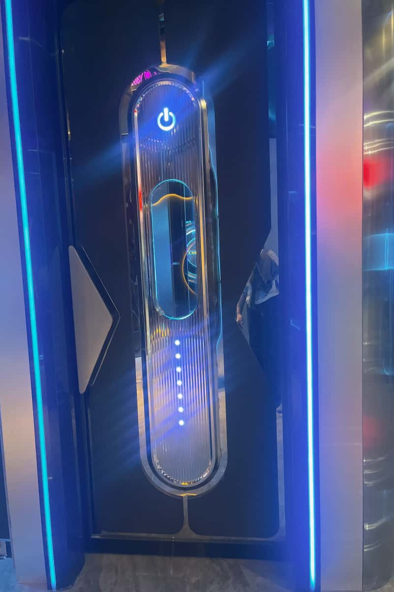 Blue LED Light Strip  KTV Bar Door