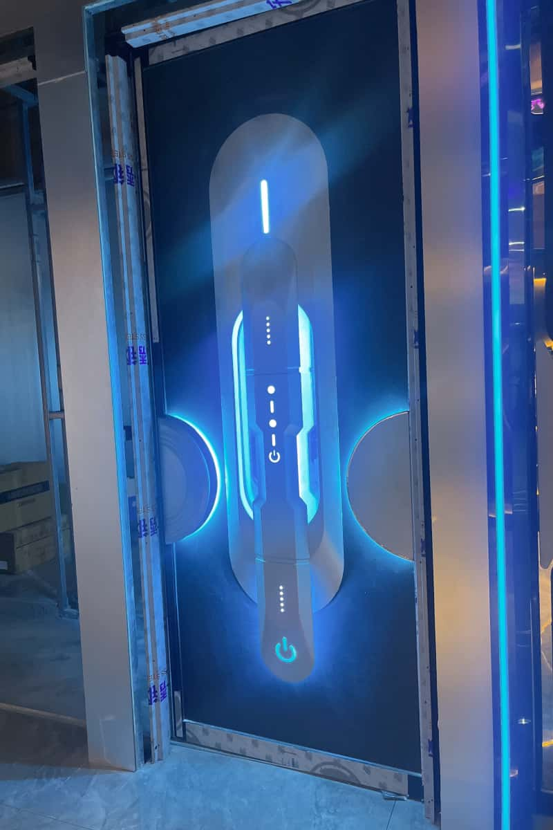 Blue LED Light Strip  KTV Bar Door